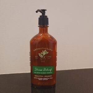 NEVER USED Bath & Body Works Aromatherapy Eucalyptus Spearmint Lotion